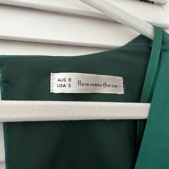 Green midi dress - Picture 4 of 4